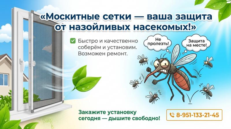 Москитные сетки Губкин