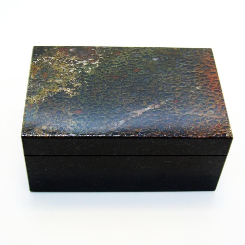 Динозавр-Коллекционная Шкатулка из окаменевшей кости-камня Динобон